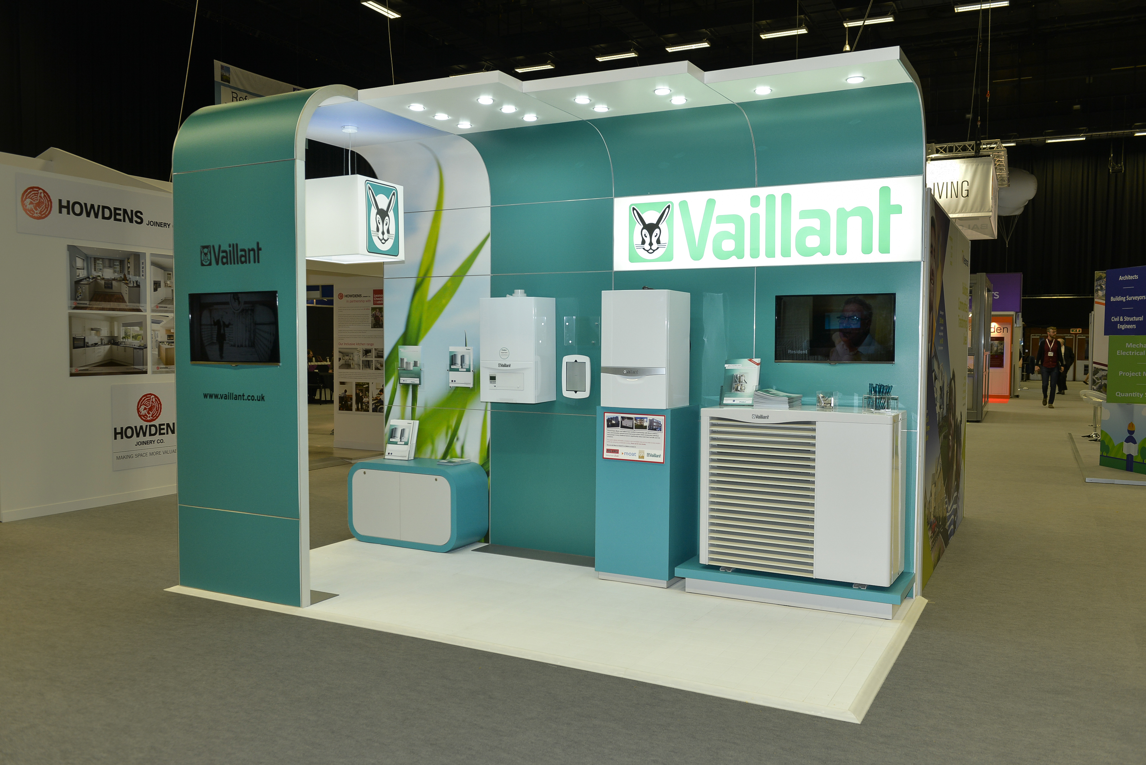 Vaillant - Modular BeMatrix Exhibition Stand - Imagine Events