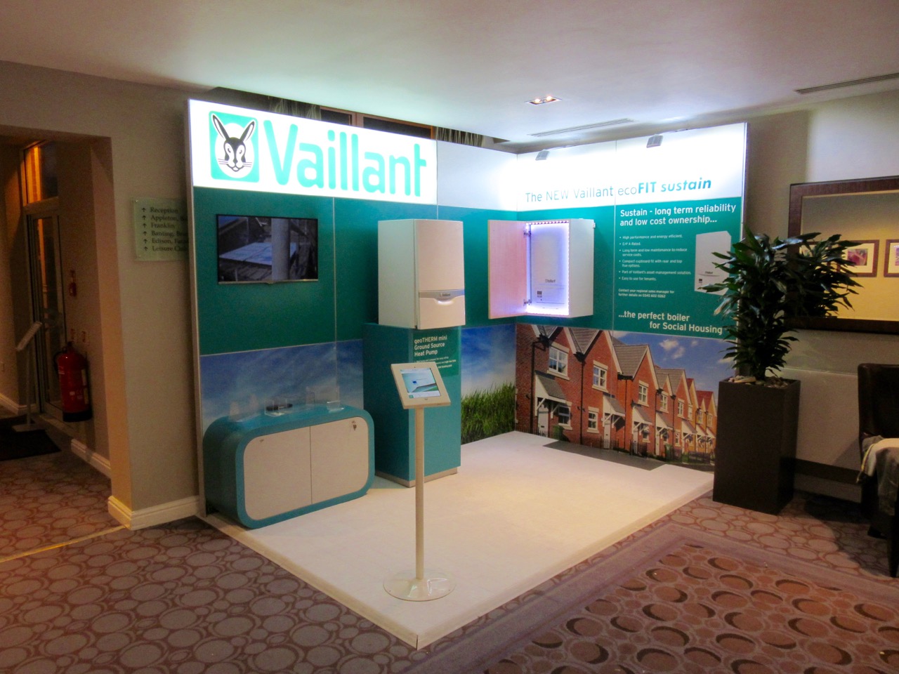 Vaillant - Modular BeMatrix Exhibition Stand - Imagine Events
