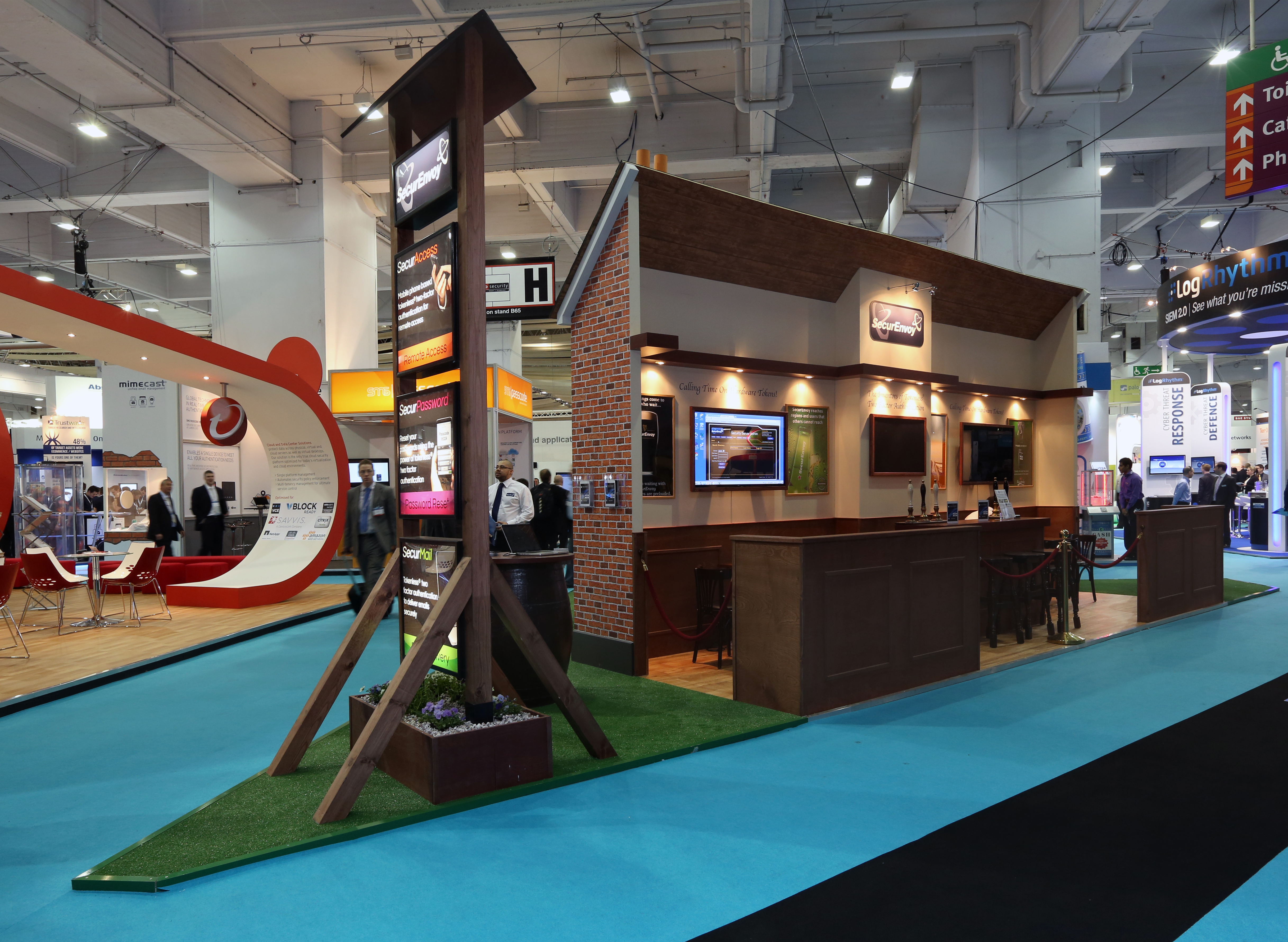 Secure Envoy Arms - Bespoke Exhibition Stand - Imagine Events