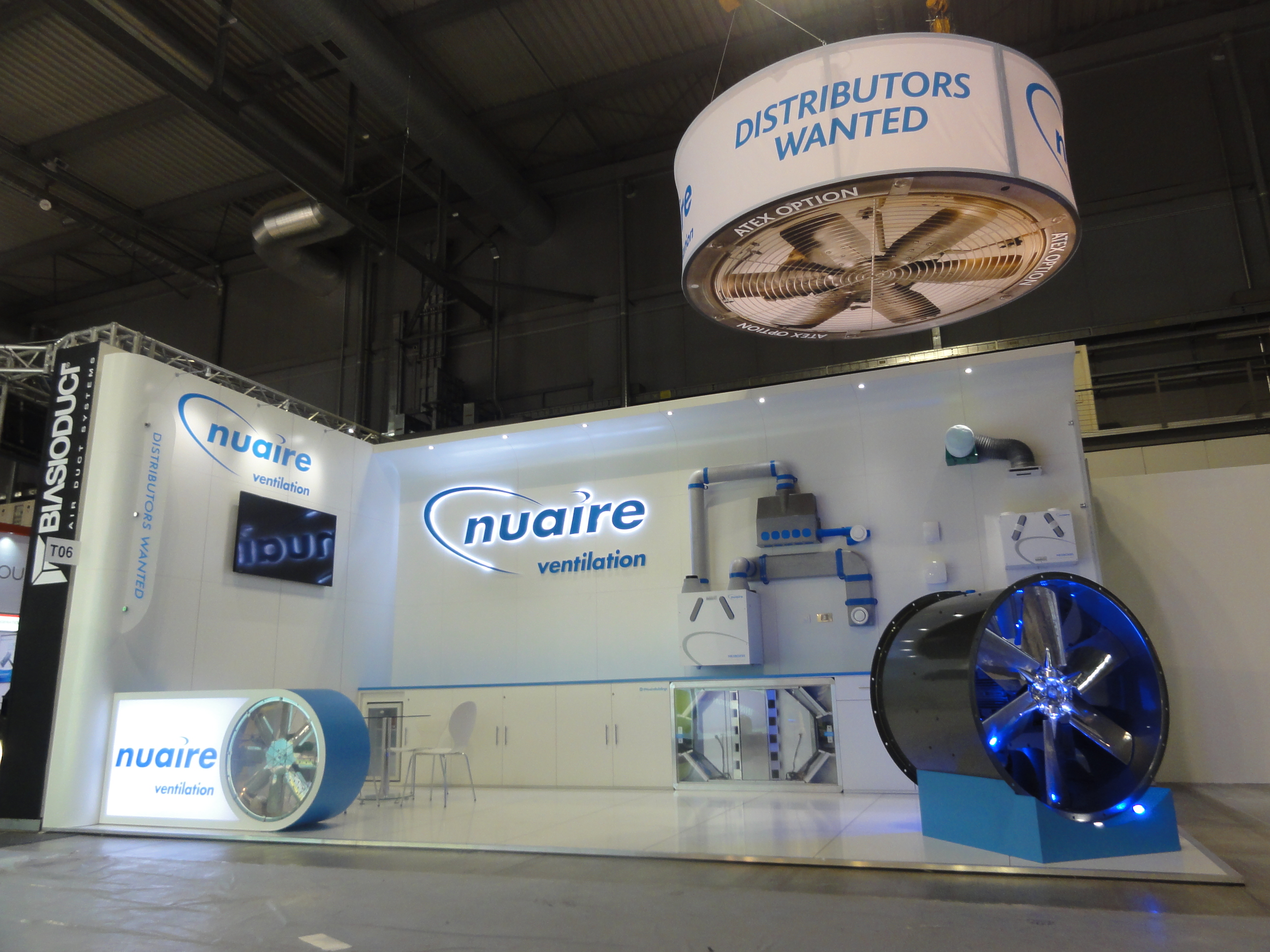 Nuaire - Bespoke Exhibition Stand - Imagine Events